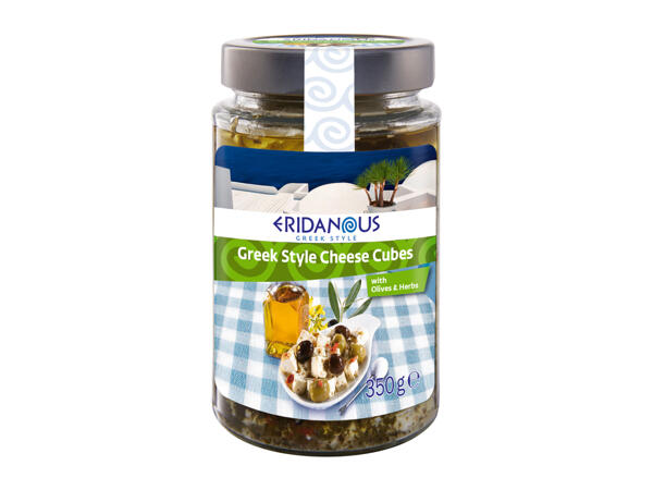 Eridanous Greek Style Cheese Cubes In Oil Lidl Great Britain