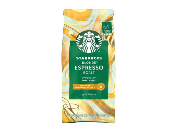 Starbucks Blonde Espresso Roast Coffee Beans Lidl Great Britain