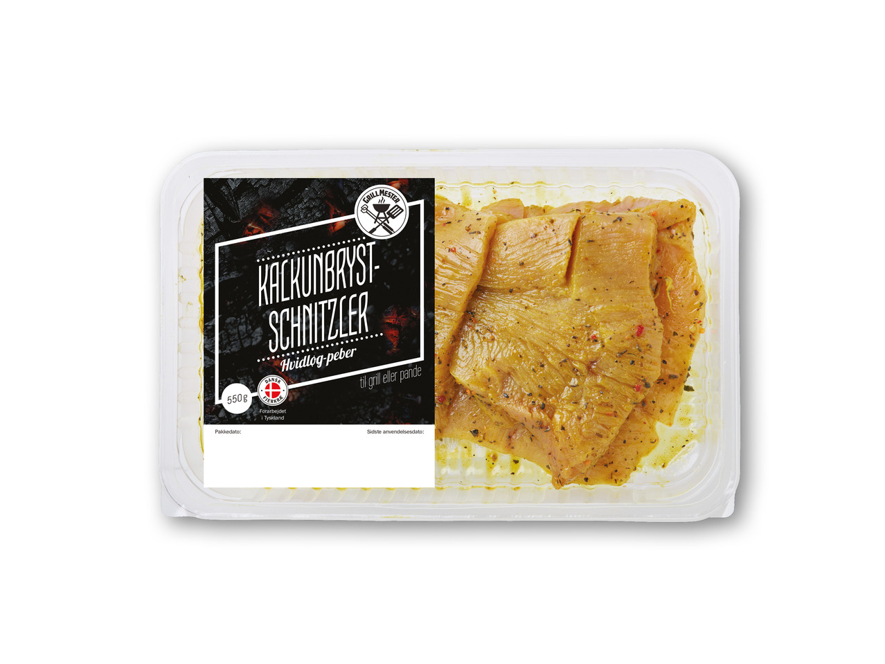 Grillmester Marinerede Kalkunbrystschnitzler Lidl Danmark