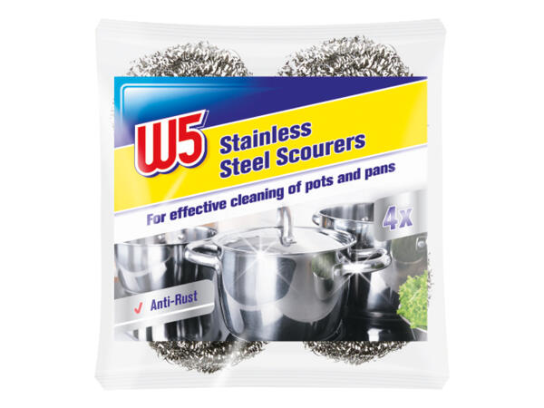 W5 Stainless Steel Scourers Lidl Great Britain Specials Archive