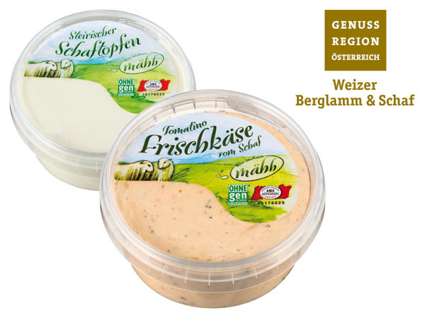 GENUSS REGION ÖSTERREICH Tomatino Frischkäse oder Speisetopfen Lidl