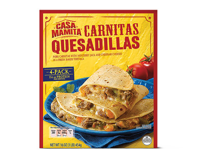 Casa Mamita Pack Chicken Or Carnitas Quesadillas Aldi Us