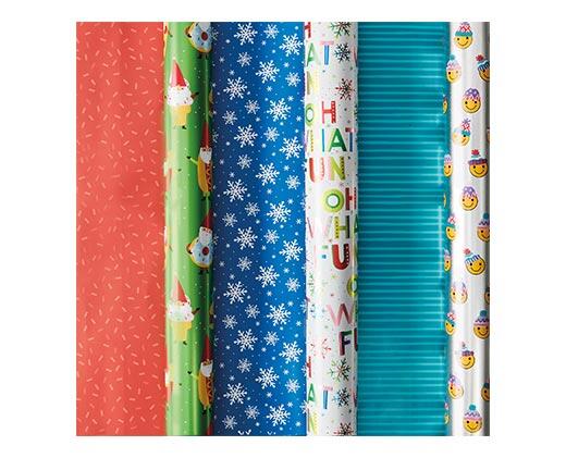 Merry Moments Premium Reversible Gift Wrap Aldi US Specials Archive