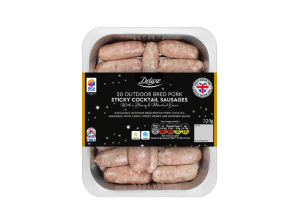 Deluxe Honey Mustard Sticky Sausages Lidl Great Britain