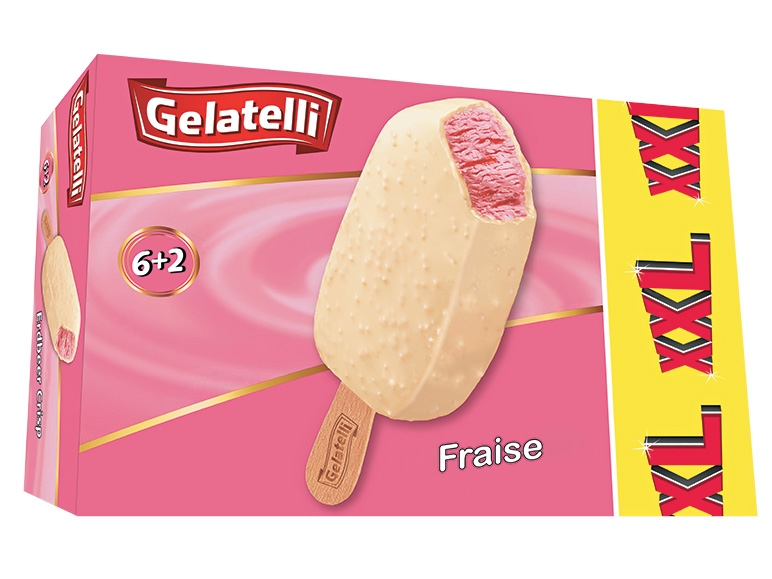 B Tonnets Glac S Fraise Chocolat Blanc Lidl France Archive Des