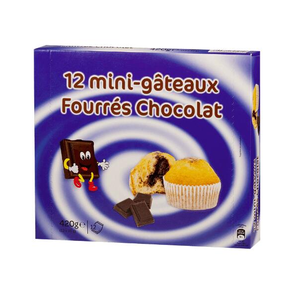 Mini gâteaux fourrés chocolat Aldi France Archive des offres