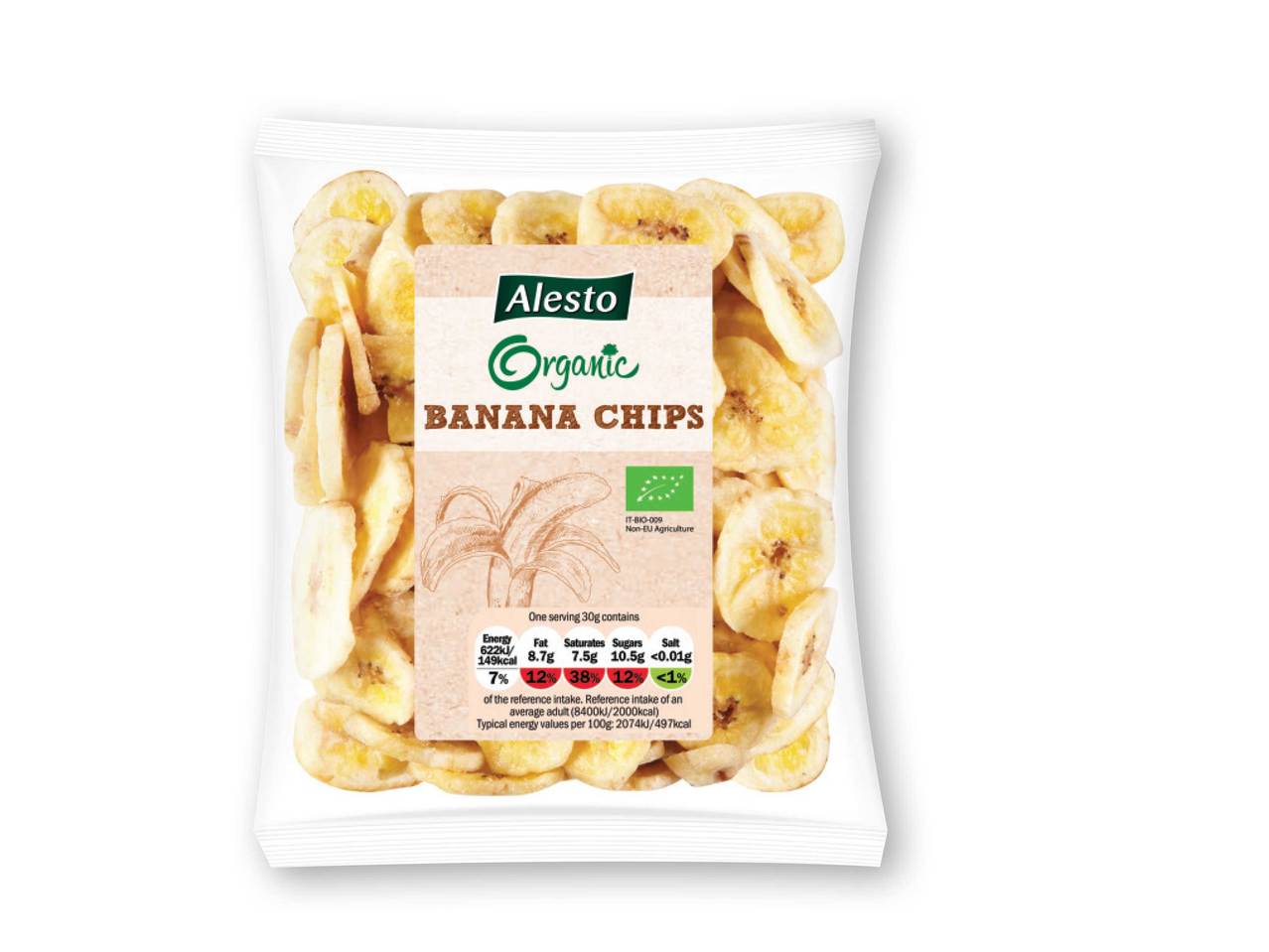 ALESTO Organic Banana Chips Lidl Northern Ireland Specials Archive