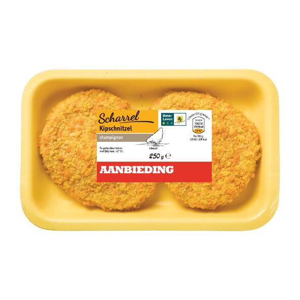 Scharrel Kipschnitzels Sat Of Champignon Aldi Nederland