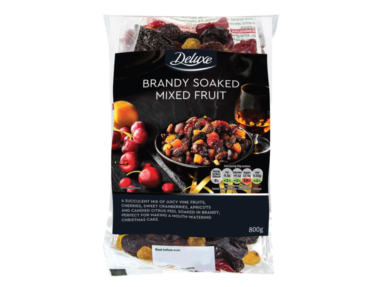 DELUXE Luxury Mixed Fruit Soaked In Brandy Lidl Ireland Specials