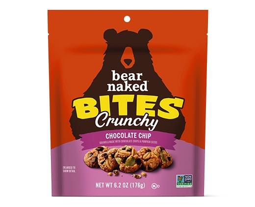 Bear Naked Chocolate Chip Or Honey Oat Crunchy Bites Aldi Us