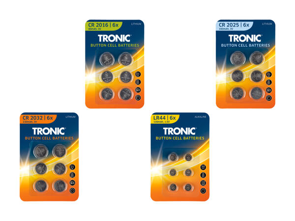 Tronic R Knapcellebatterier Pak Lidl Danmark Specials Archive