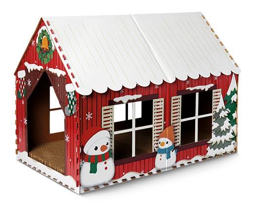 Heart To Tail Holiday Cat Scratching Playhouse Aldi Usa Specials