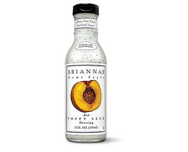 Briannas Rich Poppy Seed Or Creamy Cilantro Lime Dressing Aldi Usa