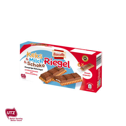 Chokoladebar 
med mælkecreme