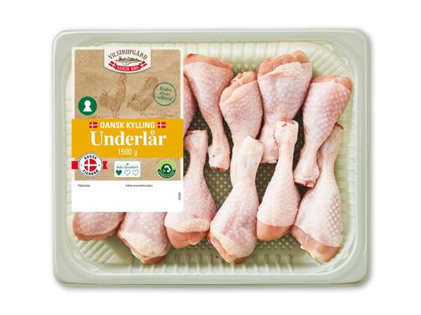 Danske kyllingeunderlår