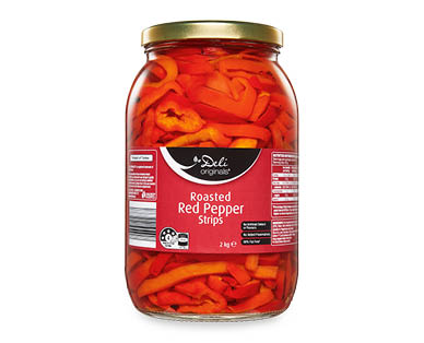 Roasted Red Pepper Strips 2kg