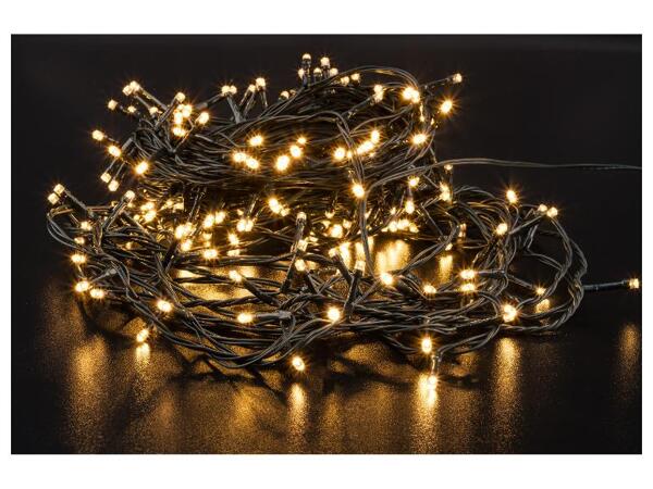 Světelný LED řetěz, 200 LED