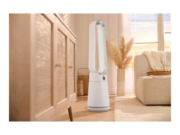 White Large Bladeless Fan