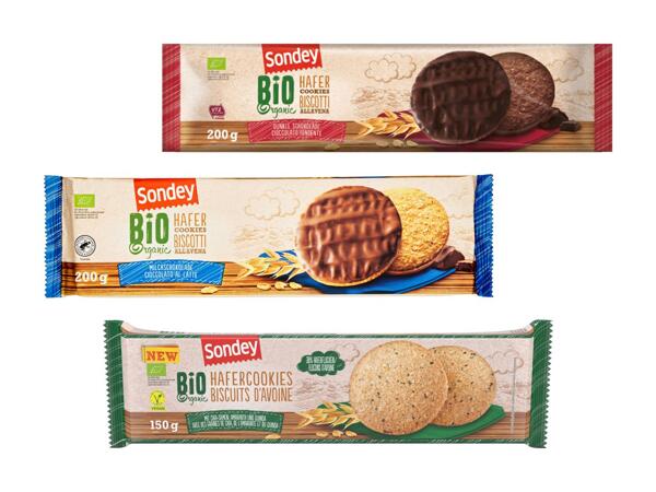 Biscuits d'avoine bio