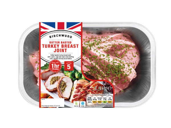 Birchwood Butter Basted British Turkey Breast Joint