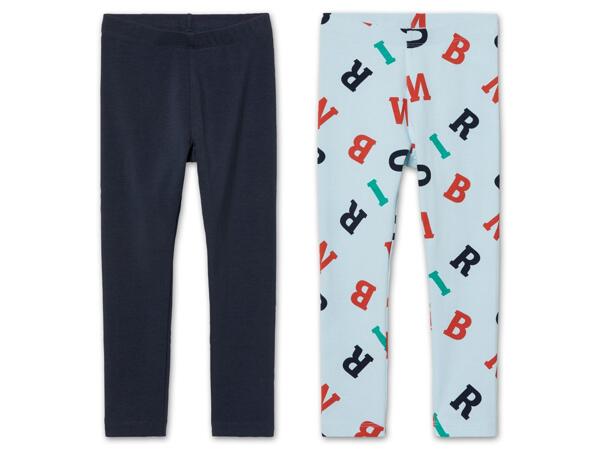Kleinkinder Leggings, 2 Stück