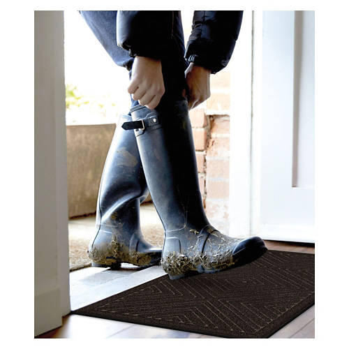 2' x 3' Mega Scraper Mat - Diamond Brown