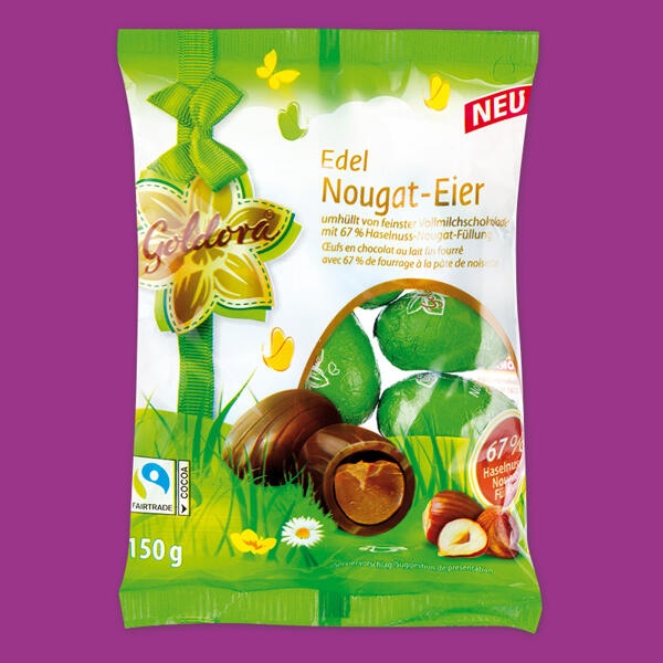 Edel Nougat-Eier