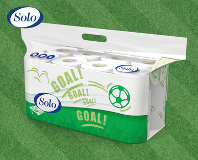 SOLO Toilettenpapier im Fußballdesign