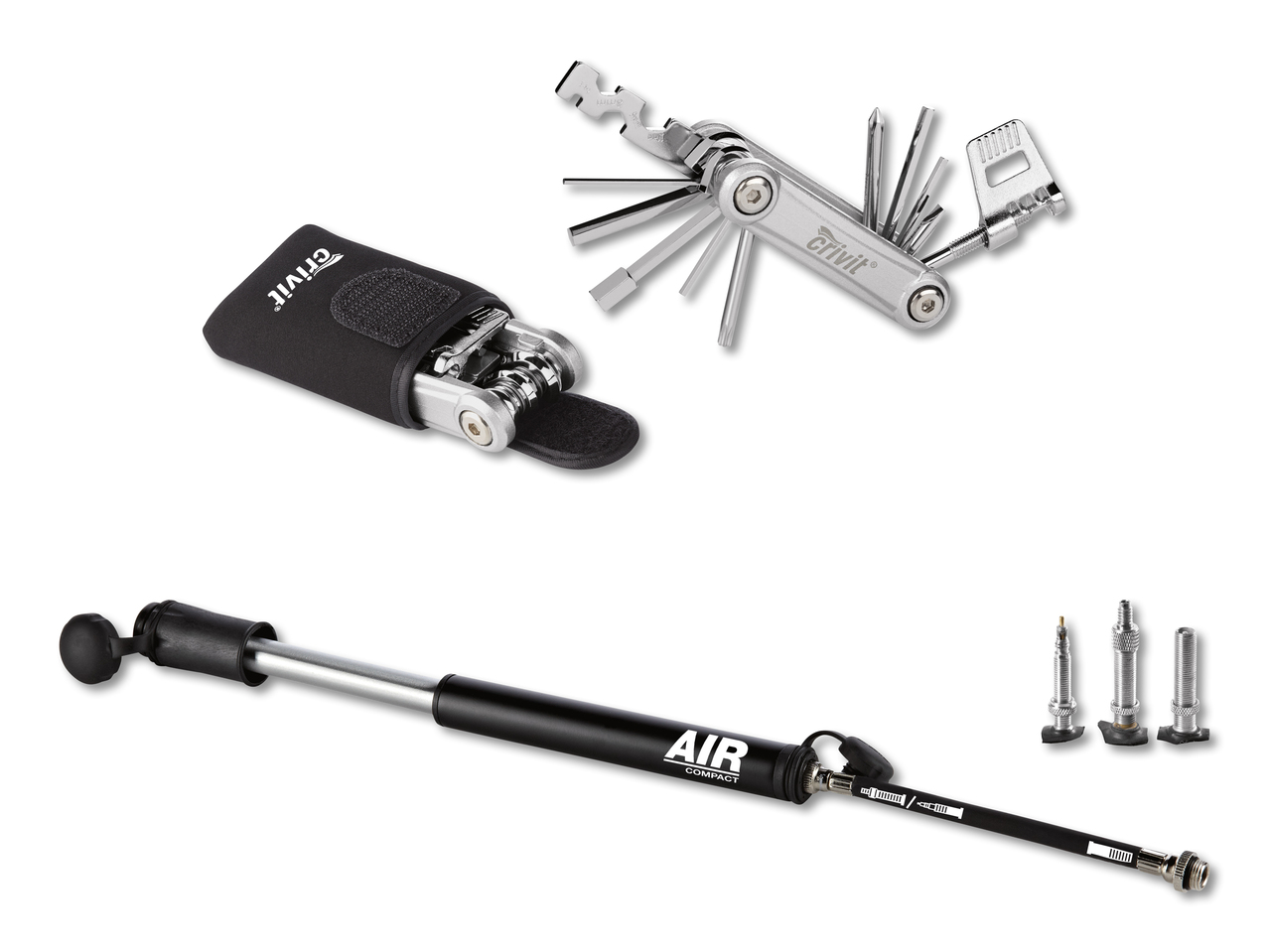 Outil pour vélo/ Mini-pompe à air