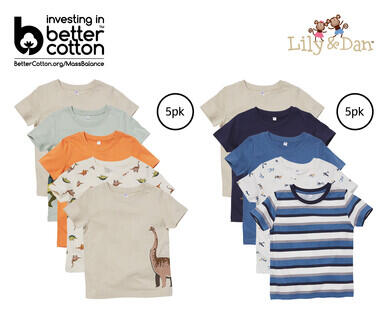 Children's Tee 5pk or Dress 3pk