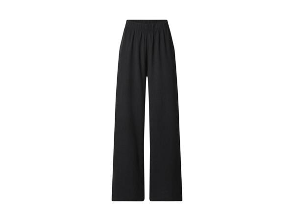 Wide leg bukser