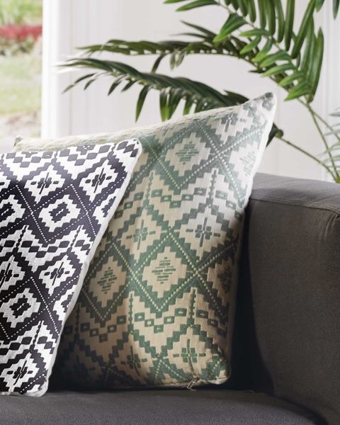 Kirkton House Diamonds Cushion