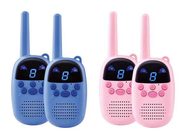 Set talkie-walkie pour enfants, 2 pièces