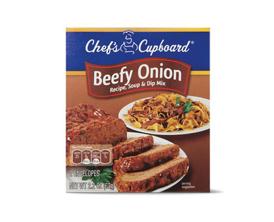 Chef's Cupboard Beefy Onion Recipe, Soup & Dip Mix