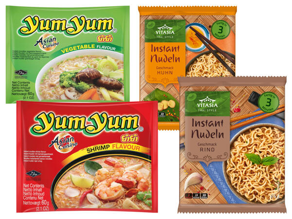Instant Nudeln oder Nudelsuppe