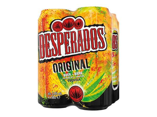 Bière aromatisée à la tequila