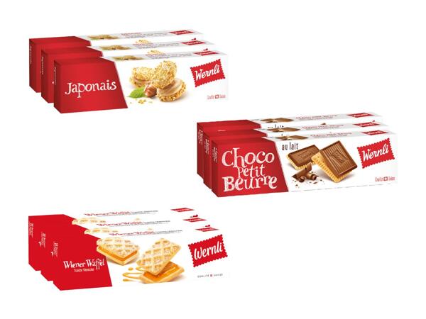 Biscuits Wernli, pack de 3