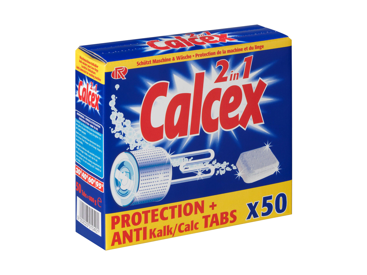 Tablettes détartrantes Calcex