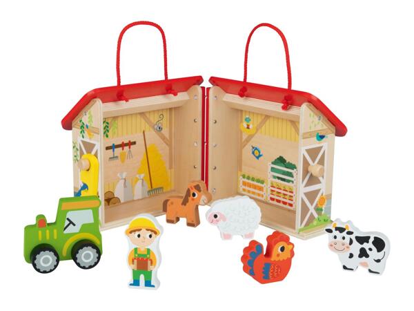 Playtive Portable Doll's House - 7 piece set