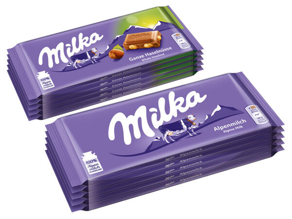 Milka Tafelschokolade
