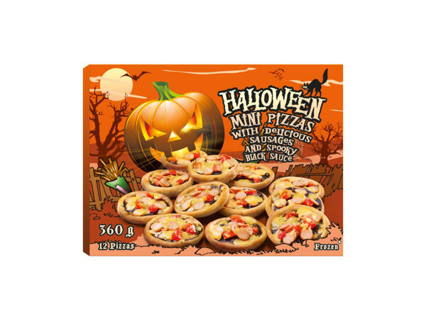 Halloween Minipizzor