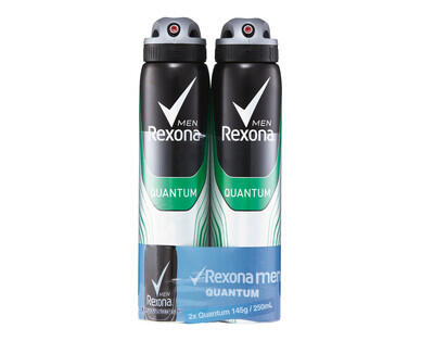 Rexona Antiperspirant Deodorant Aerosol 2 x 145g