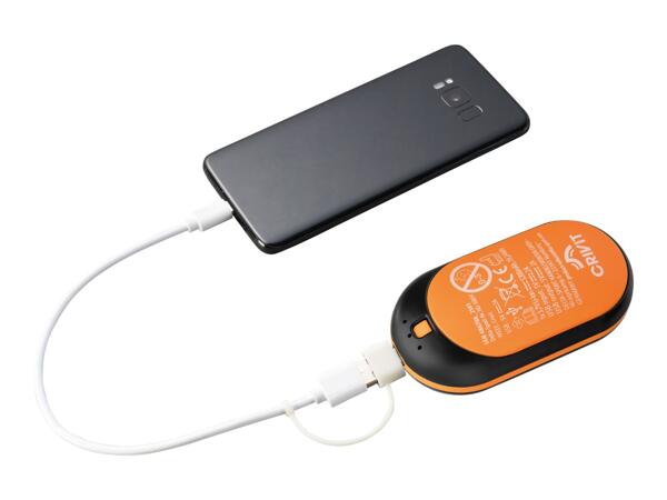 CRIVIT Orange Rechargeable Hand Warmer