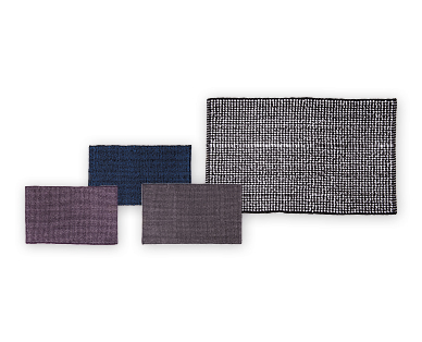 Tapis de salle de bain "chenille" MY LIVING STYLE
