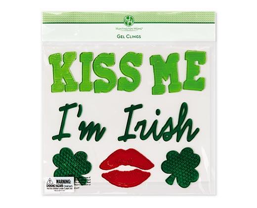 Huntington Home 
 St. Patrick's Day Gel Clings