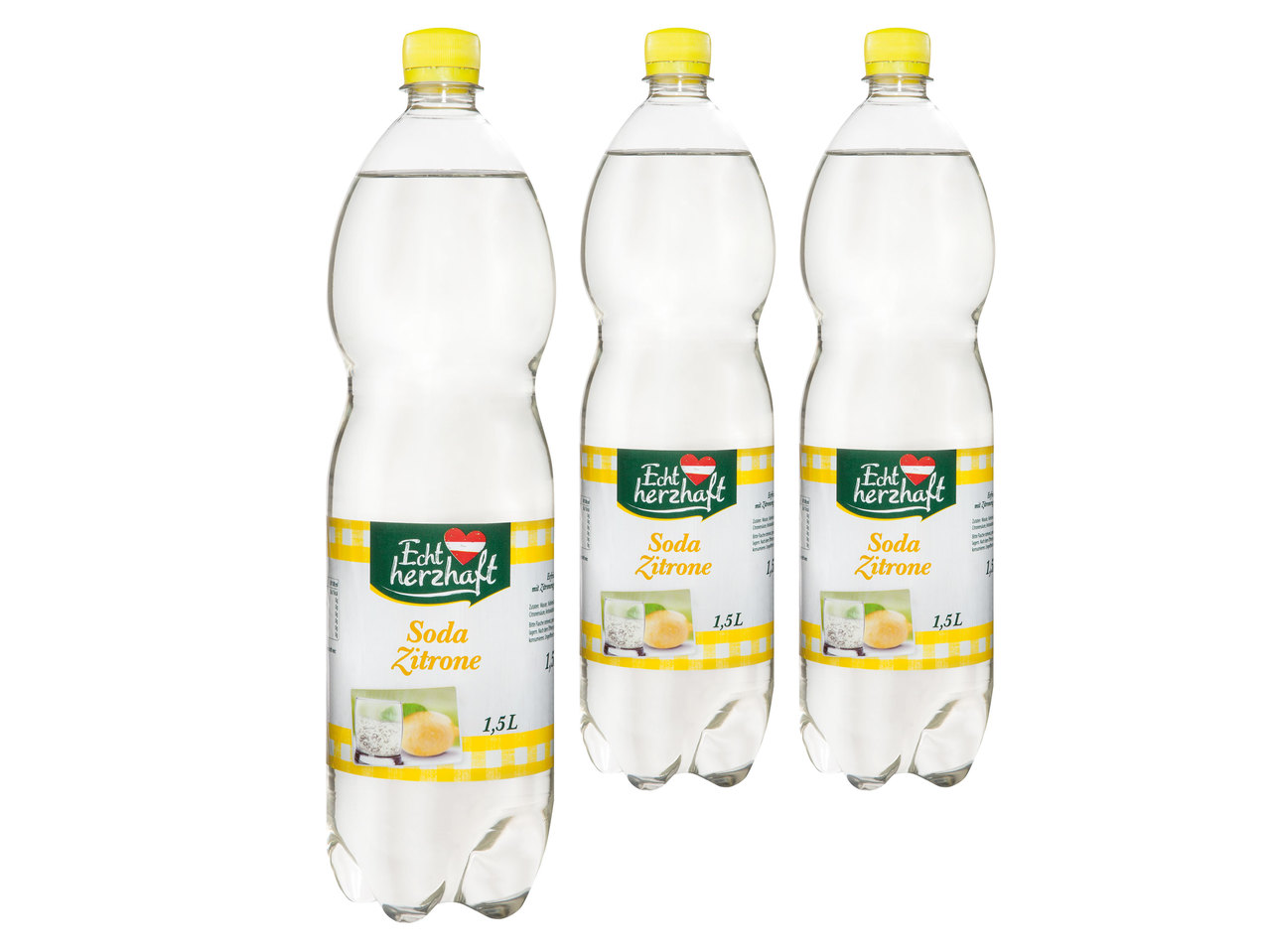 ECHT HERZHAFT Soda Zitrone