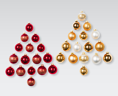 Christbaumschmuck-Sortiment