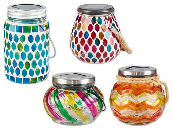Solar LED-Glas