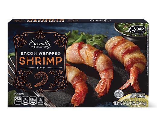 Specially Selected Bacon Wrapped Shrimp