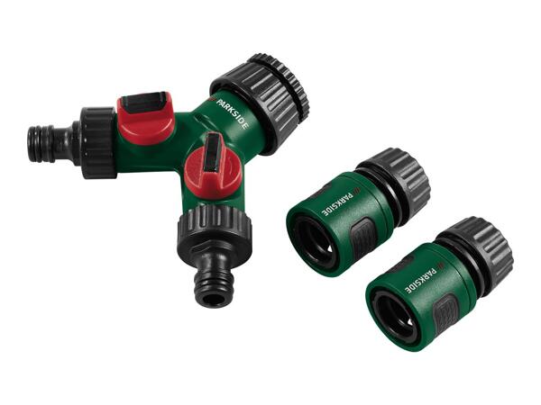 Parkside 2-Way Valve with Connector Set - 3 Piece Set